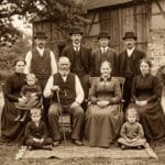 brown pigment in vintage photos