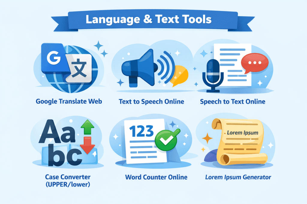 Language & Text Tools
