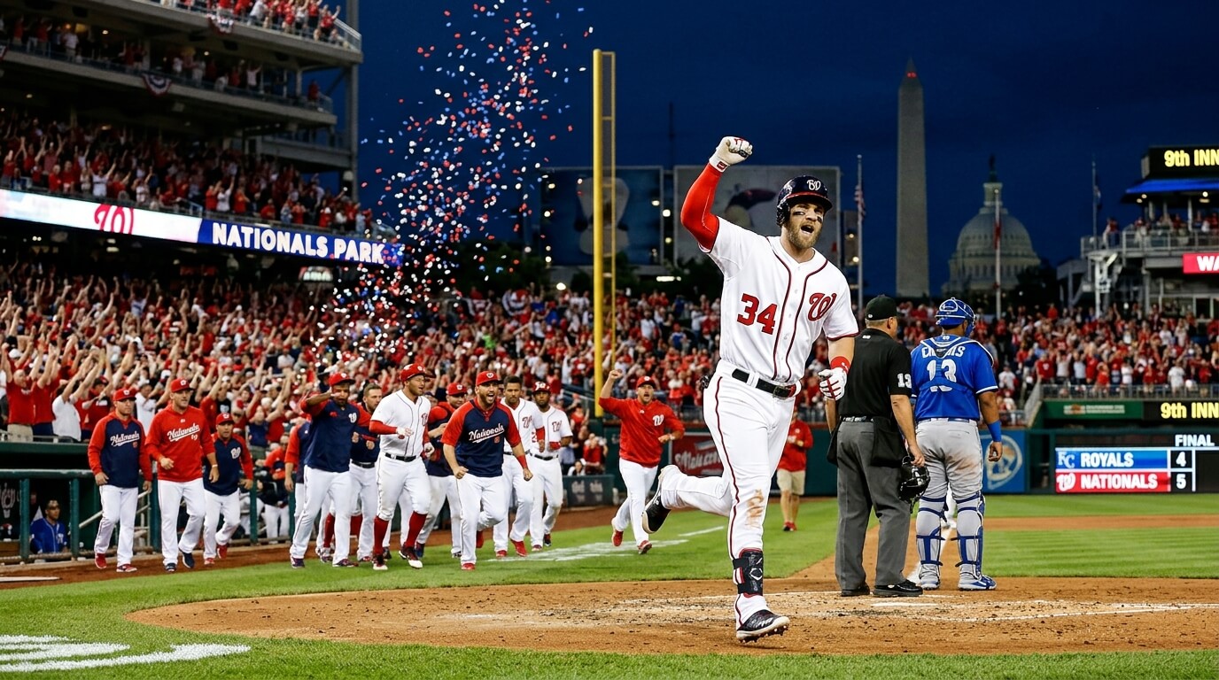 Nationals vs Royals key moments 
