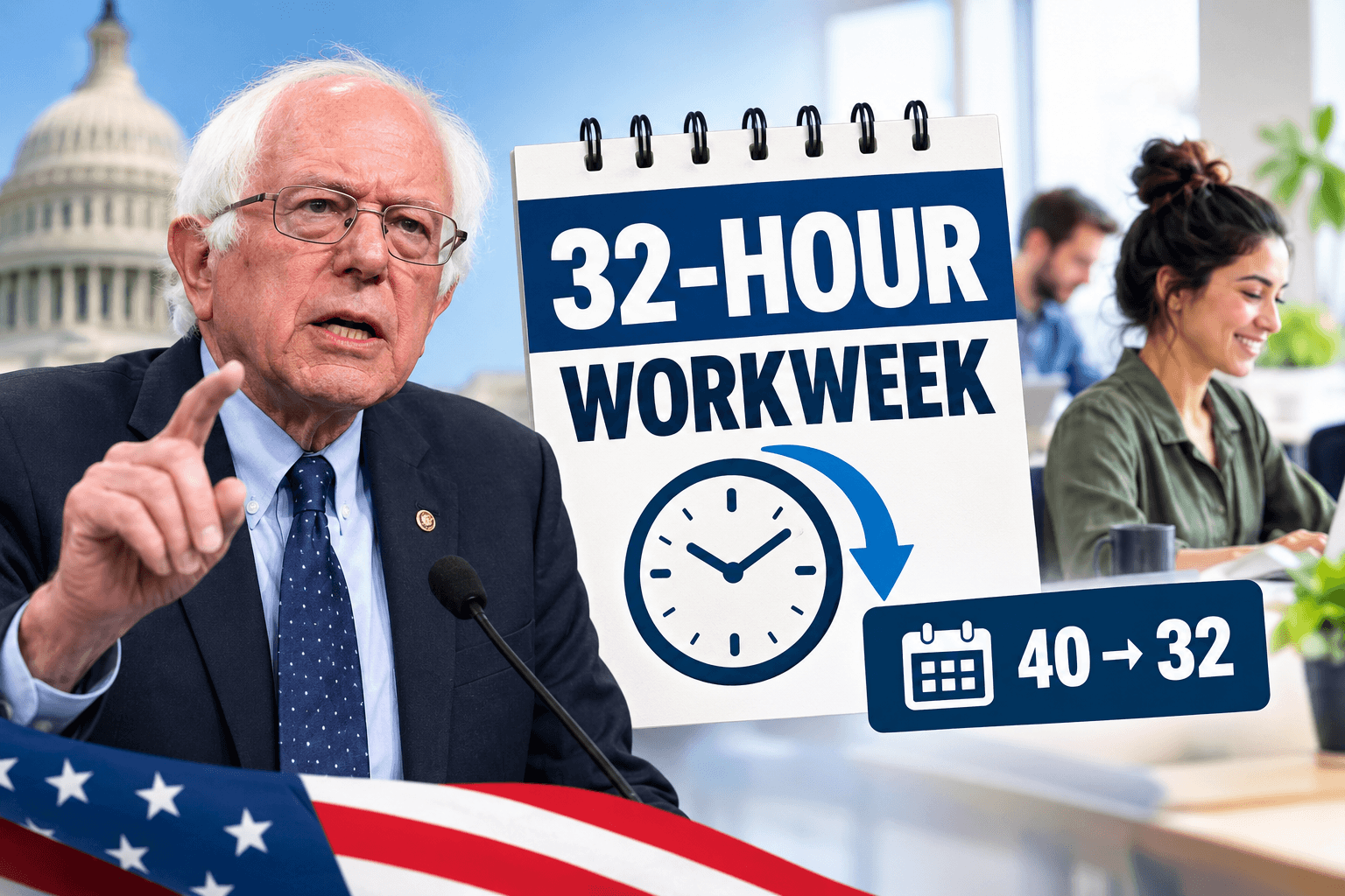32-hour workweek bill