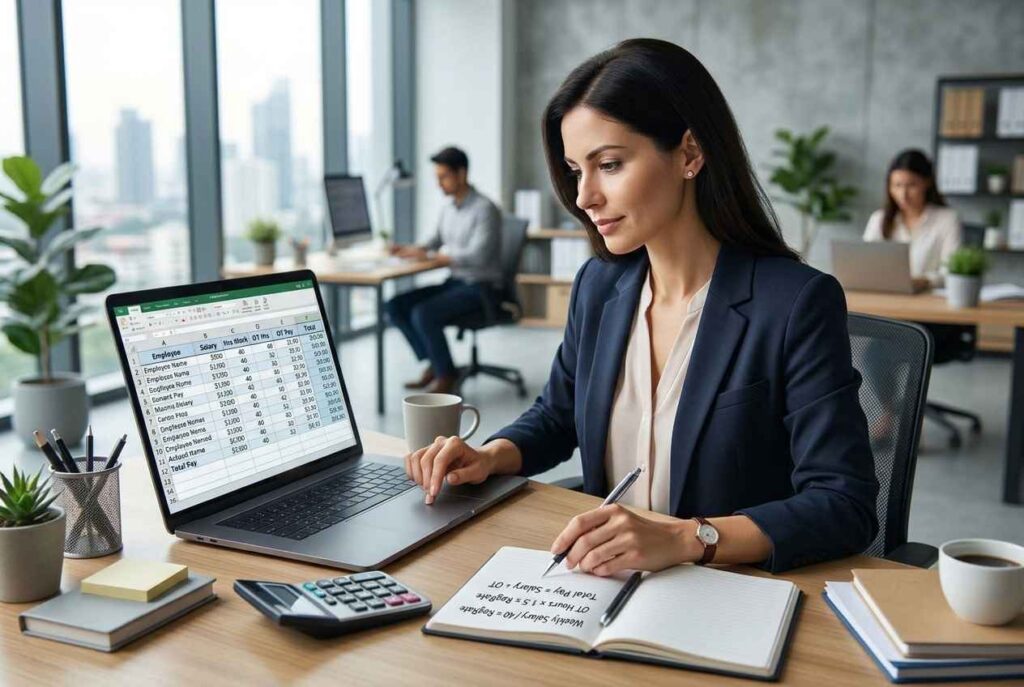 how to calculate overtime for salaried employees