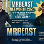 MrBeast net worth 2026 graphic showing Jimmy Donaldson and Beast Industries earnings