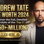 Andrew Tate net worth infographic comparing verified estimates and unverified claims