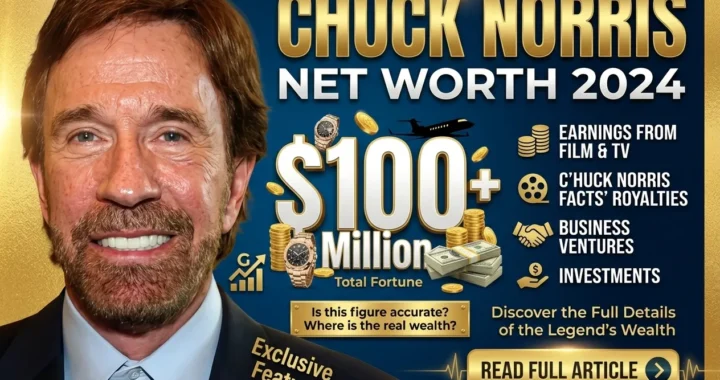 Chuck Norris net worth: martial artist and actor known for Walker, Texas Ranger