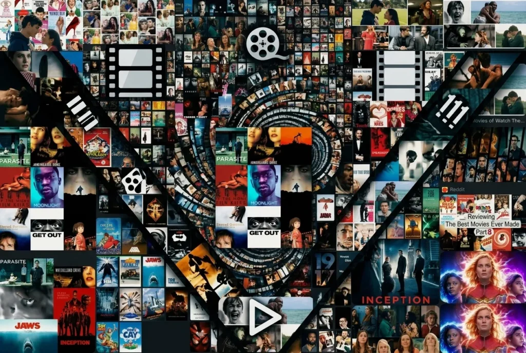 Person browsing a streaming app trying to pick a good movie to watch tonight