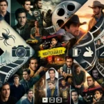 Jake Gyllenhaal movies collage showing his acting career timeline