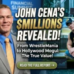 John Cena net worth infographic showing WWE, movie and endorsement income
