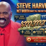 Steve Harvey net worth infographic showing income sources